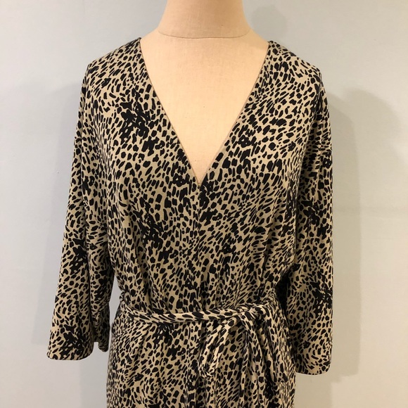 Zara Animal Print Dress - Picture 4 of 5